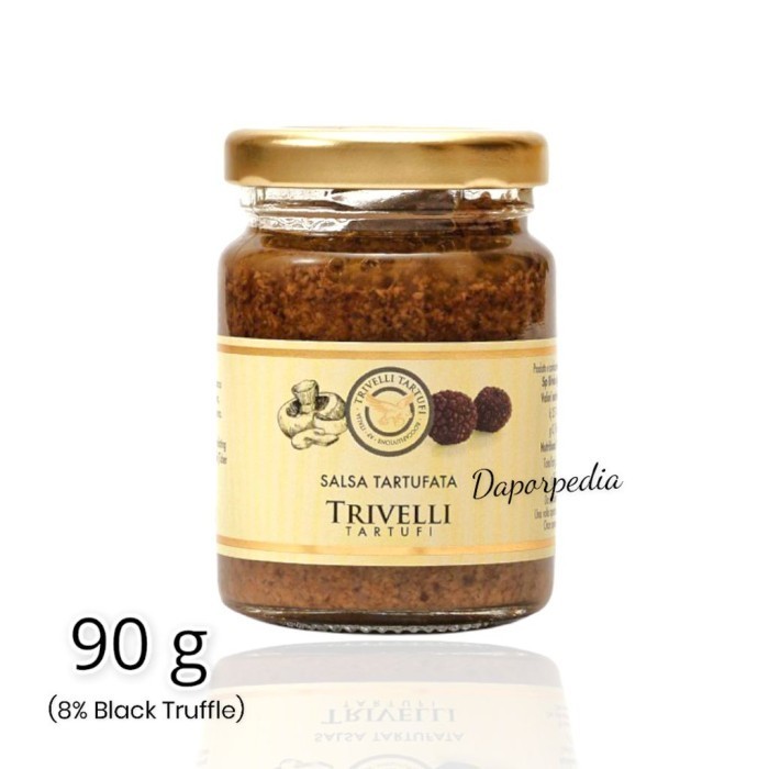 

Salsa Tartufata black truffle sauce Cream saus jamur Truffle Paste - 90 gram