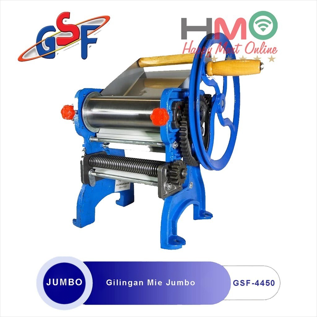 Gilingan Mie Manual Jumbo GSF 4450 Alat Pembuat Adonan Mie Molen Pangsit Besar Industri