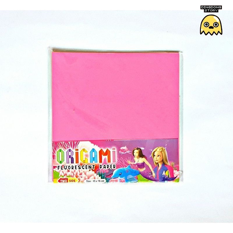 

Kertas LipatOrigami Warna 2 Sisi Ukuran 16 cm