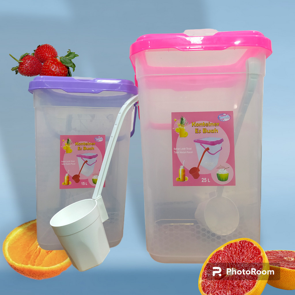 Box Es Tempat Es Buah Toples Es Buah Merk Lovenia Contener Es Buah