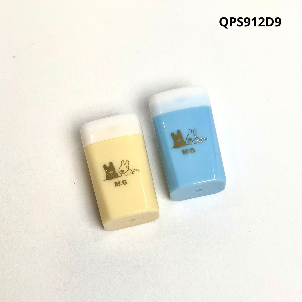 

Rautan Pensil M&G Gaspard et Lisa Single Hole Pencil Sharpener Peruncing Warna Pastel #QPS912D9 - SATUAN
