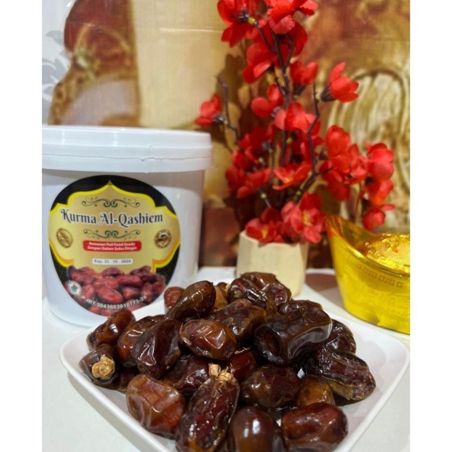 

Harga Grosir KURMA AL QASHIEM Ember 400 gram 500 gram Expired 2026