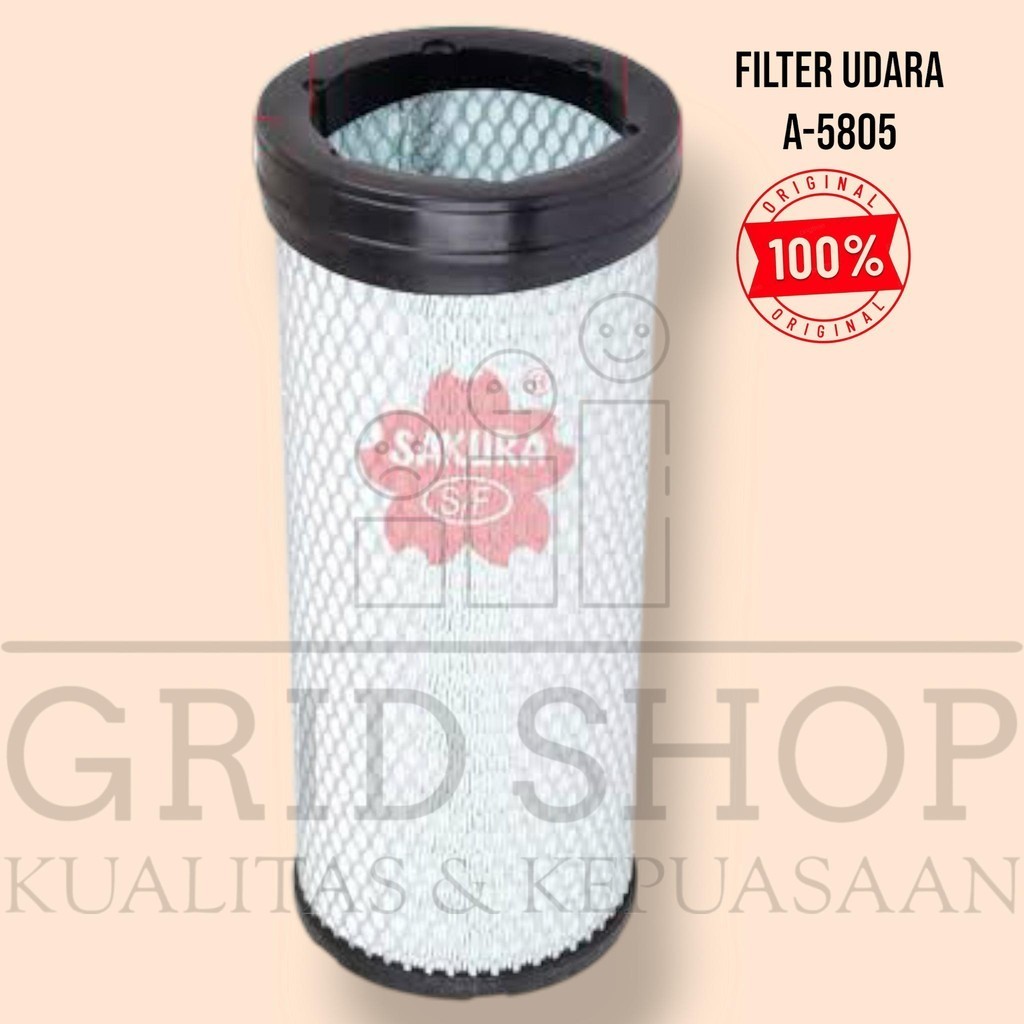 FILTER UDARA MITSUBISHI FUSO FIGHTER FN62 (INNER) SAKURA A-5805 Car