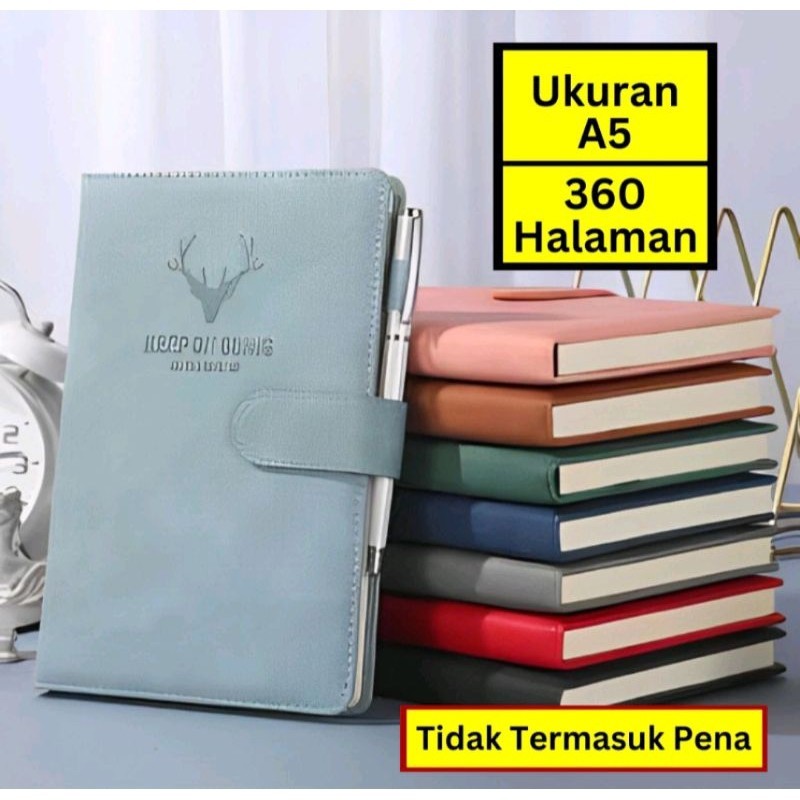 

Buku Diary Harian Notebook Notes Book Kertas Kulit Catatan Agenda Kerja Jurnal Aesthetic Note Book Planner Professional Kantor Office Meeting Rapat 68 Lembar Soft PU Leather Sekolah Kuliah catatan unik harian Compass Retro Binder Kulit Eklo