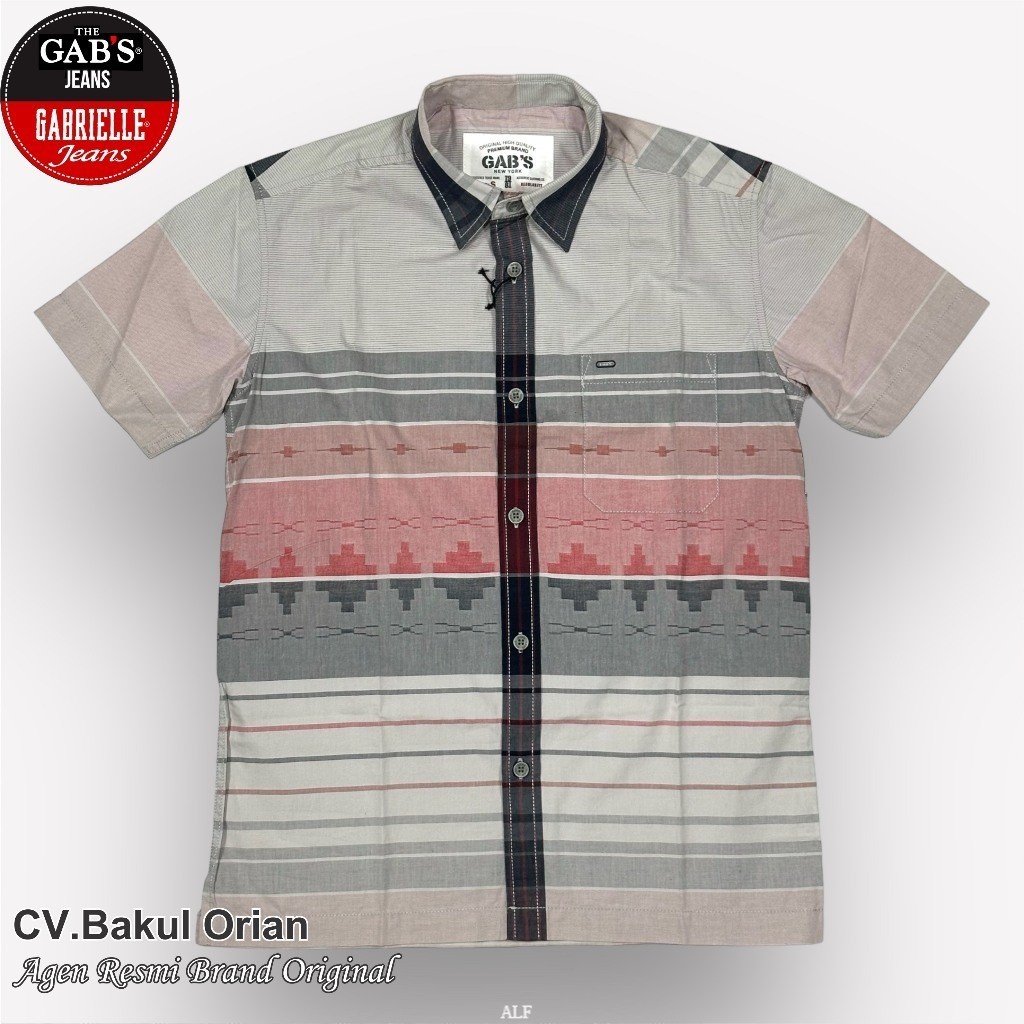 Kemeja Pria Gabrielle Gab's Original Reguler - GA02354 A.F