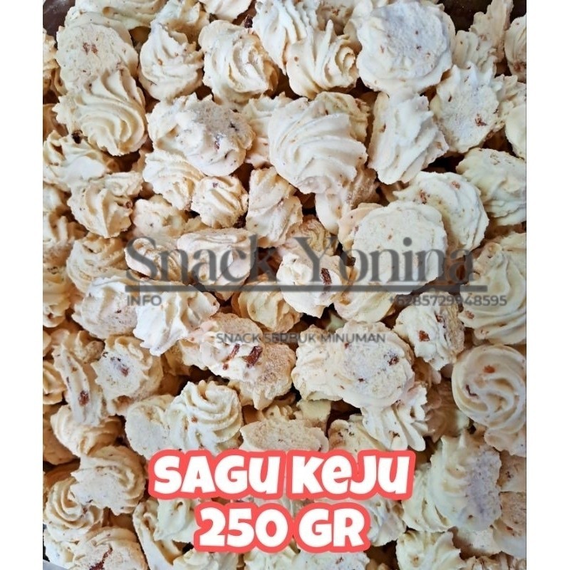 

TERMURAH!!!SNACK KILOAN KUE SAGU KEJU MINI 250 GRGratis Ongkir & COD