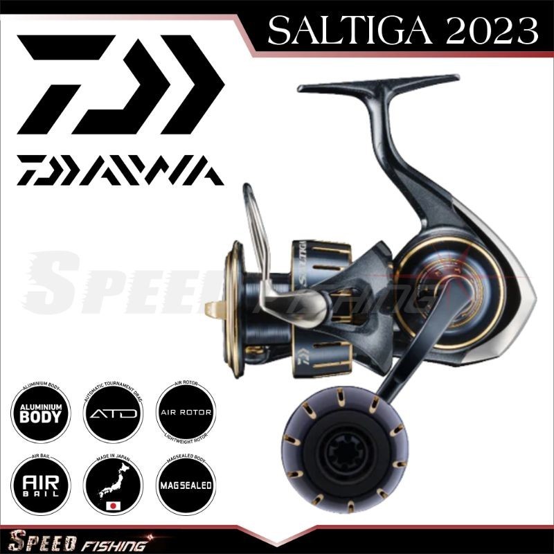 promo Reel Daiwa Saltiga 2023 4000 5000 6000 H XH Spinning