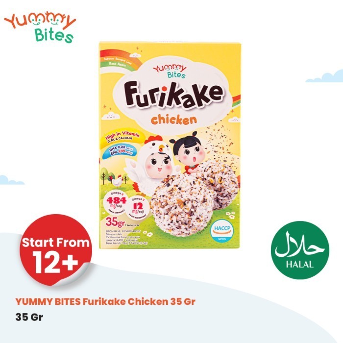 

Yummy Bites Furikake Chicken 35g