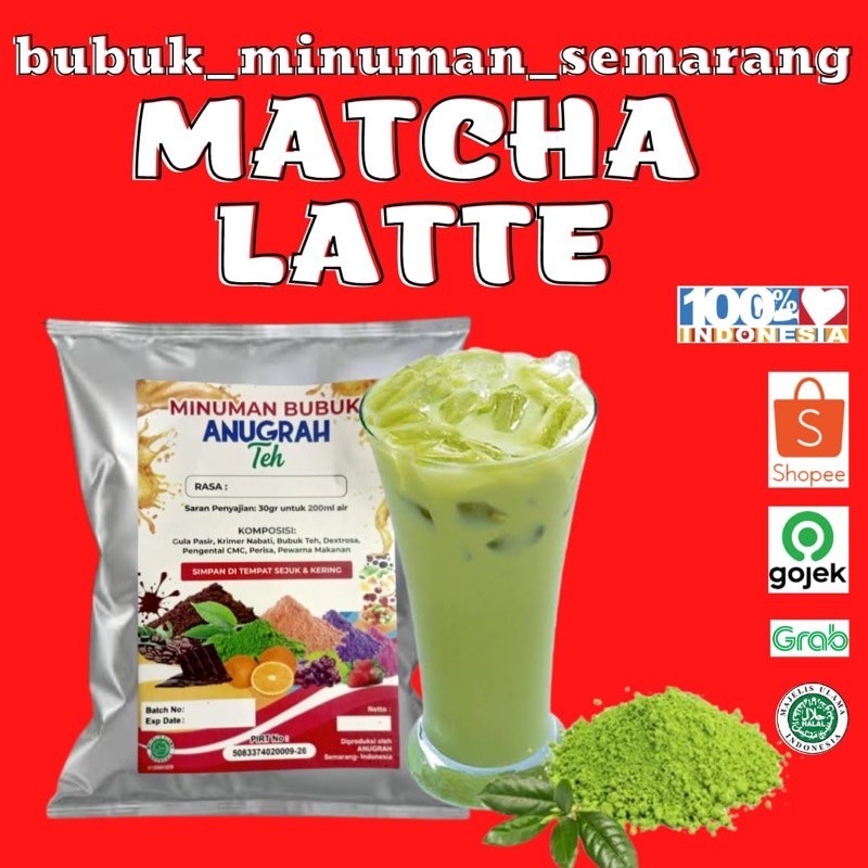 

Bubuk Minuman Matcha Latte 1kgGratis Ongkir & COD