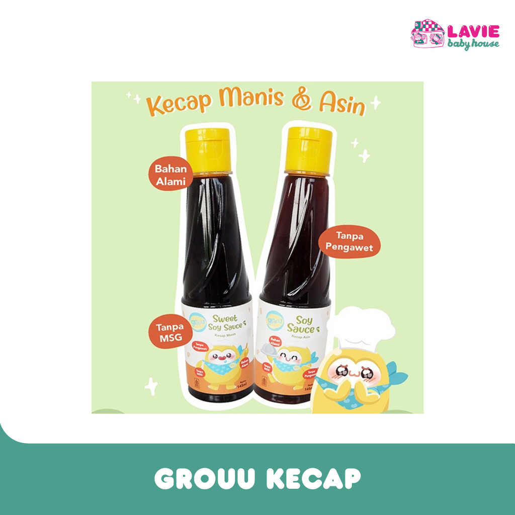 

LAKU Grouu Sweet Soy Sauce-Kecap Manis 145nl