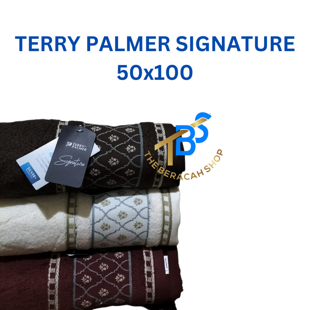 Handuk Mandi / Wajah / Sport Terry Palmer Signature Ukuran 50x100 cm