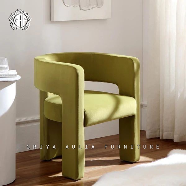 ARMCHAIR KAYU JATI - ARMCHAIR MINIMALIS MODERN - KURSI TERAS BUSA FULL