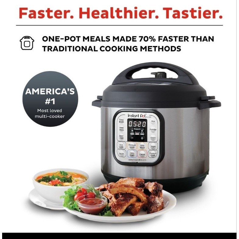 Instant Pot Duo 7 in 1 Electric Pressure Cooker Garansi Resmi