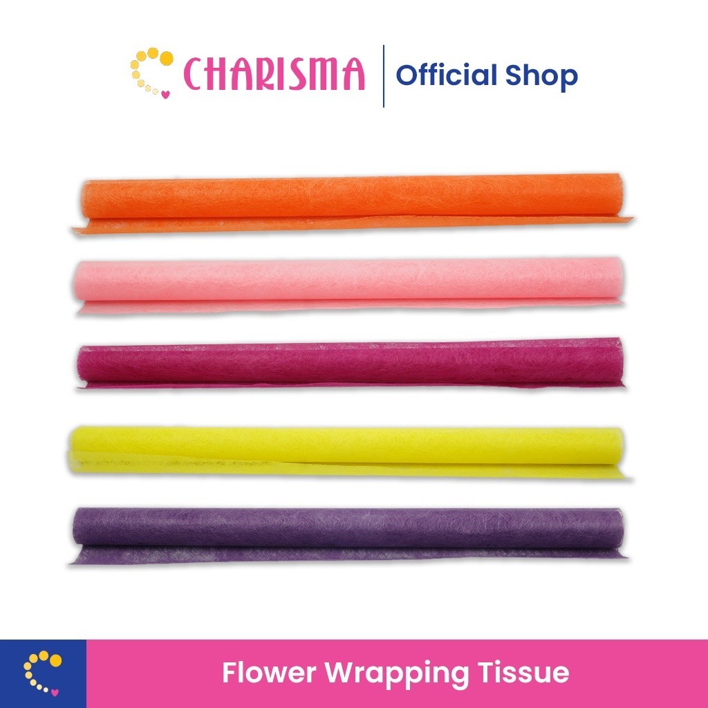 

Charisma Flower Wrapping Tissue - Carat Serat Tissue - Kertas Bunga Wrapping Paper - Wrap Kertas Bunga - Paper Kertas Buket Bouquet