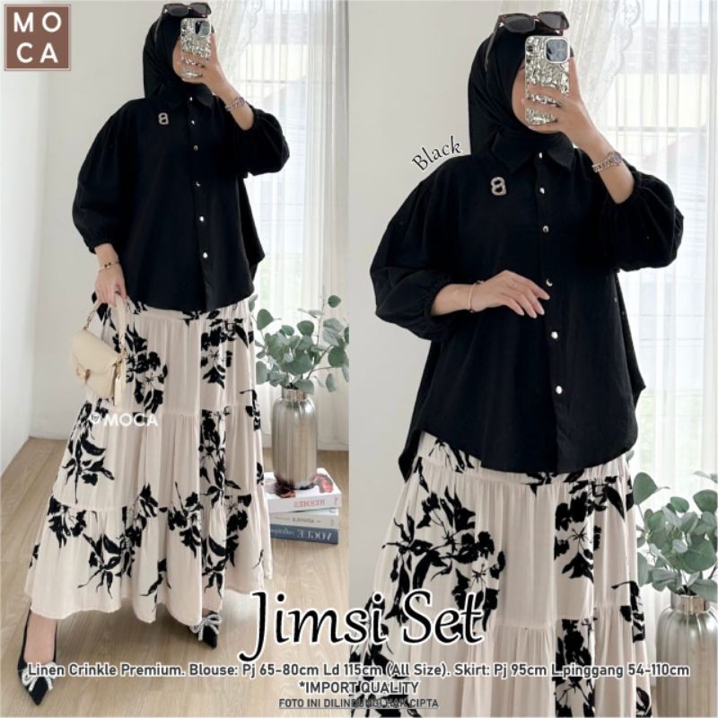 JIMSI FIAMI TIERA FORVI DANIA SET | FODIA SET | CISEL SET | TOSFI SET | SIPVI SET BY MOCA. SETELAN S