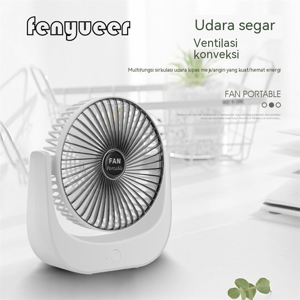 

Kipas portabel Desktop musim panas kipas pendingin udara elektrik Mini kipas genggam Angin yang kuat diam Fan listrik