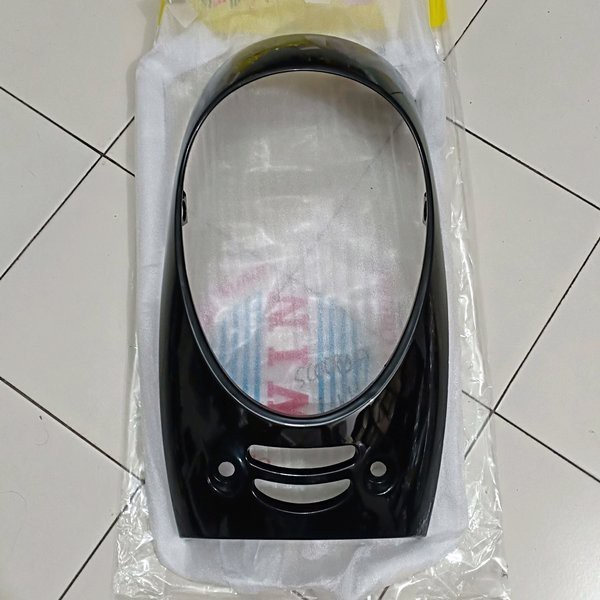 cover front kap panel tameng scoopy fi k16 2013-2016 hitam