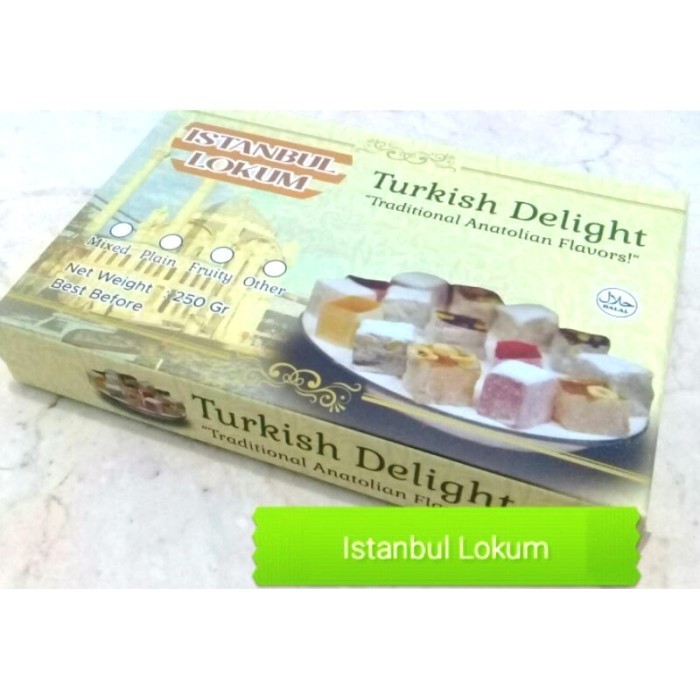 

Turkish Delight 220 Gr