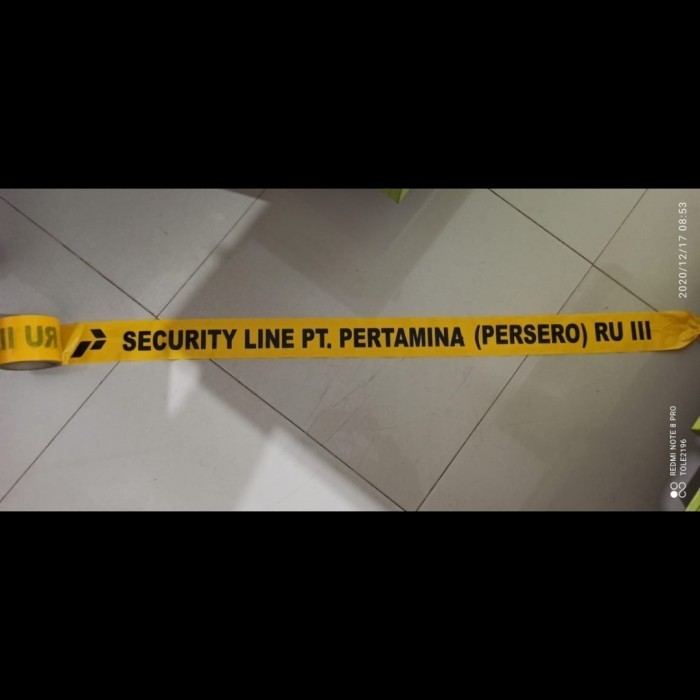 Custom Police line 3x300m PT. PERTAMINA