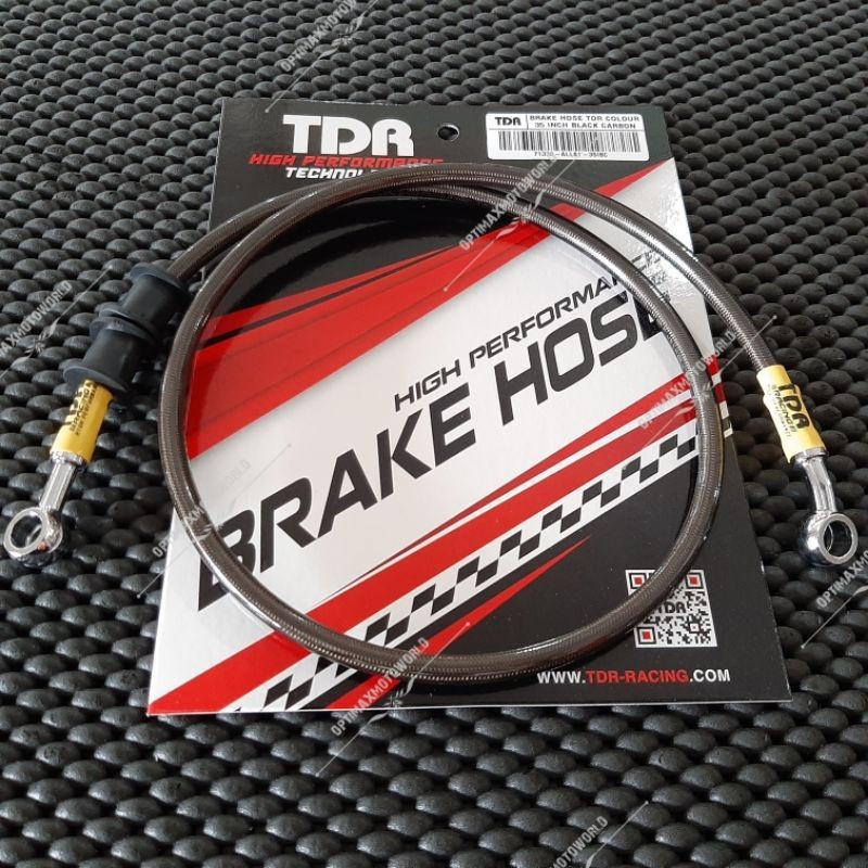 SELANG REM TDR BRAKE HOSE TDR 35 Inc 90 Cm SELANG REM DEPAN BEAT VARIO JUPITER Z FIZ R MIO