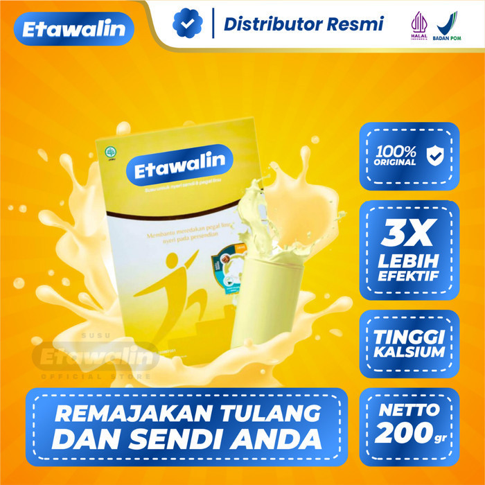 

Susu Etawalin Original Atasi Asam Urat Nyeri Sendi dan Tulang Reumatik