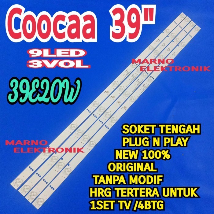 BL BACKLIGHT LED TV COOCAA 39IN 39E20W COCA 39E20W 9K 3V COOCA 39E20 -BB12