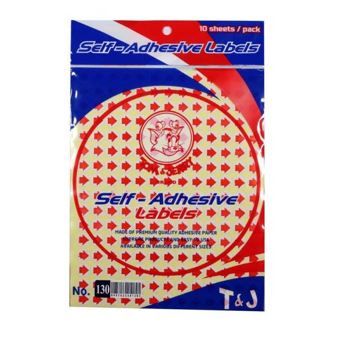 

(HASANS HOME)Label Tom & Jerry Tanda Panah / Label Stiker Tanda Panah / Butt & Tj, Label Panah