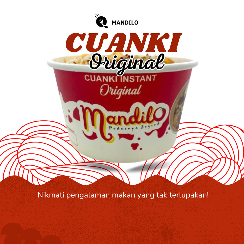 

Mandilo - Cuanki Instan viral enak nagih | Rasa Original | Cuankie Siap Saji