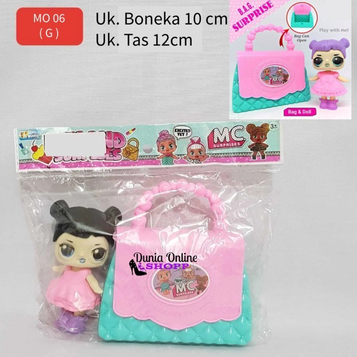 Dunia Online Shopping - Mainan Tas + Boneka LOL MO 06 / Mainan LOL Suprise