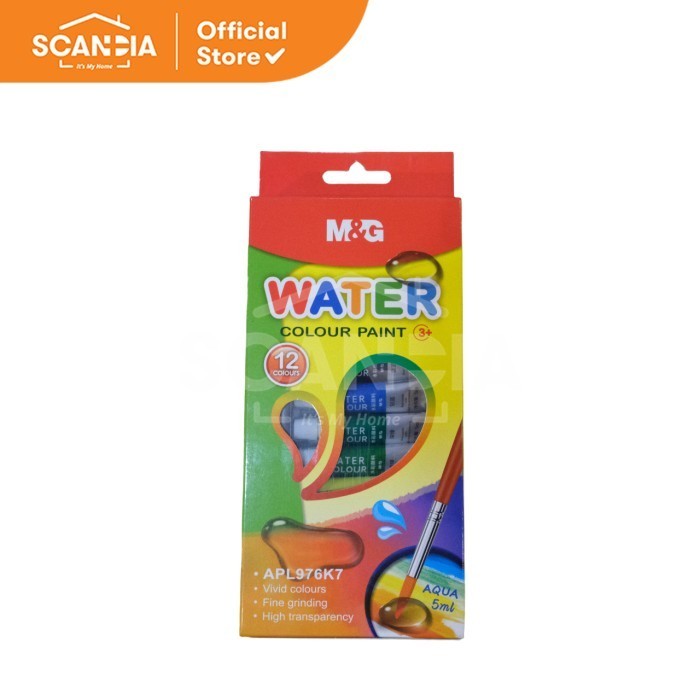 

SCANDIA Cat Air Watercolor Paint 12 Colors 5ml (APL976K7)