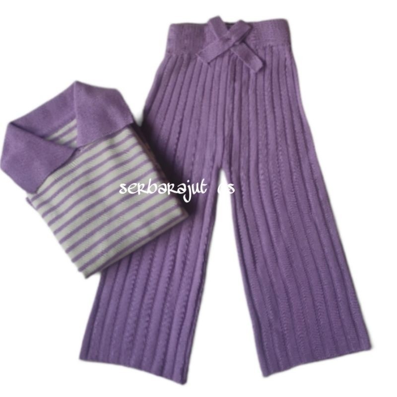 SETELAN  KULOT  RAJUT  /  ONE SET RAJUT/ BLASTER termurah