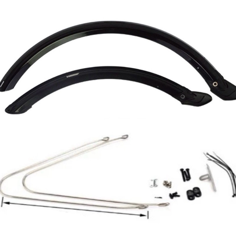 Spakbor Mudguard Sepeda lipat 16 & 20 inch depan belakang 1 Pasang