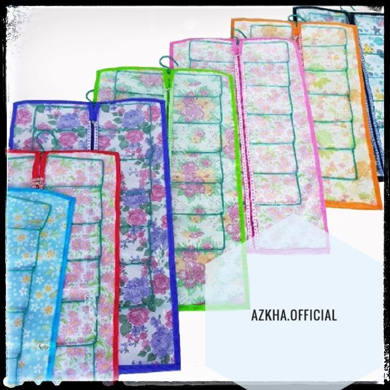 Hanger Jilbab / Gantungan Jilbab / Rak Gantung Hanger Jilbab motif