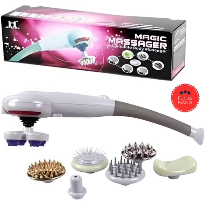 Alat Pijat Elektrik 8in1 Magic Body Massager 8 in 1 Fascial Massage TERAPI Prefessional penghilang c