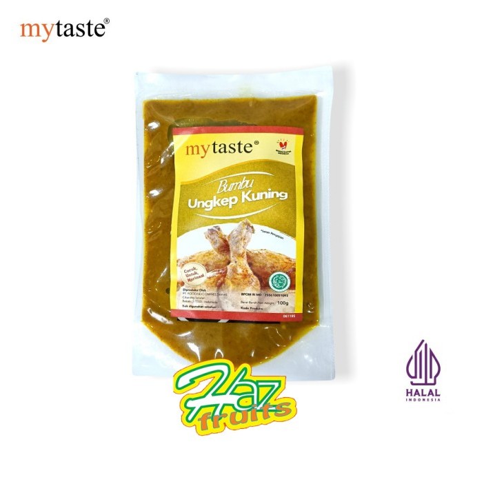 

Bumbu Ungkep Kuning Mytaste | Bumbu Ayam Ungkep Kuning 100 Gram