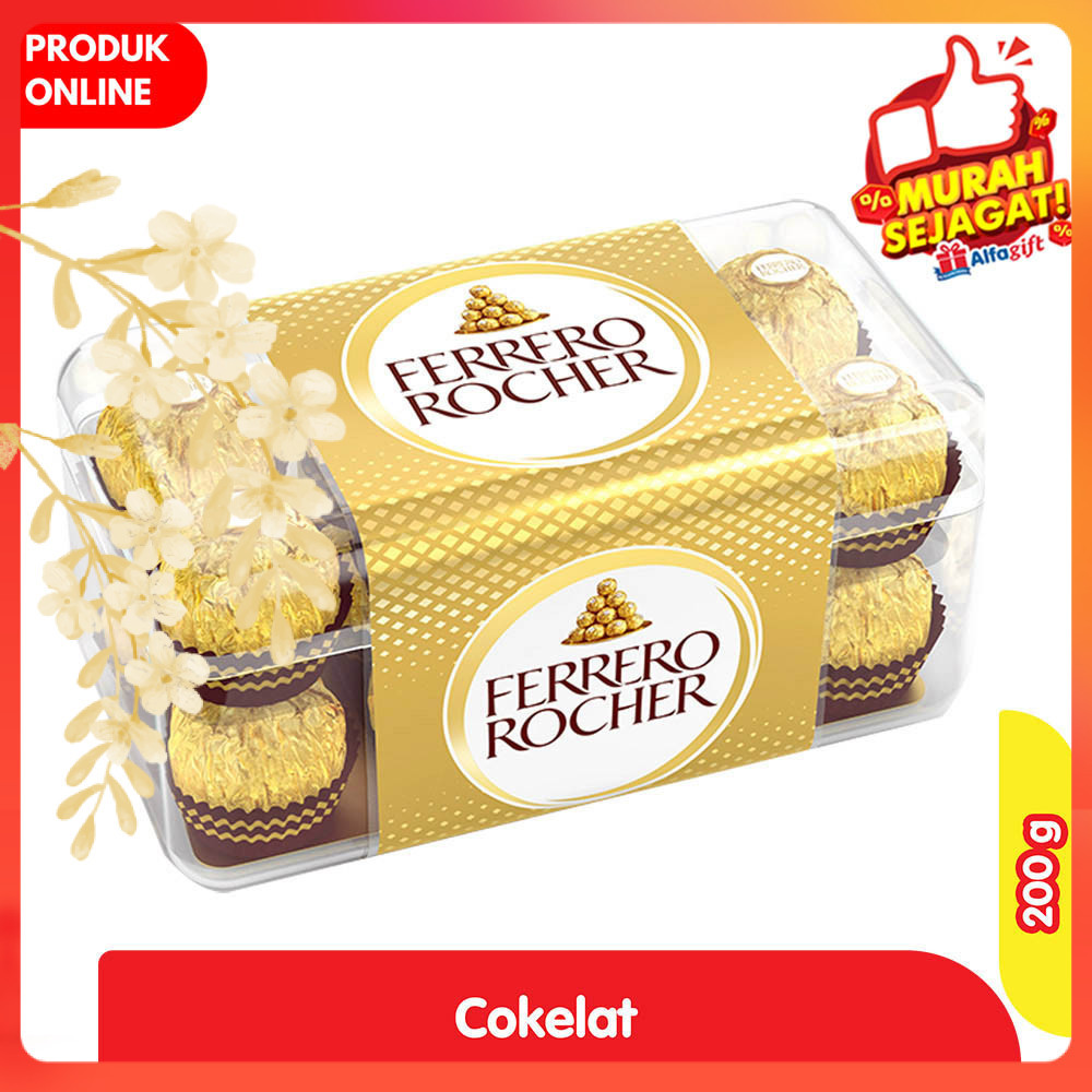 

Ferrero Rocher Cokelat 200 g