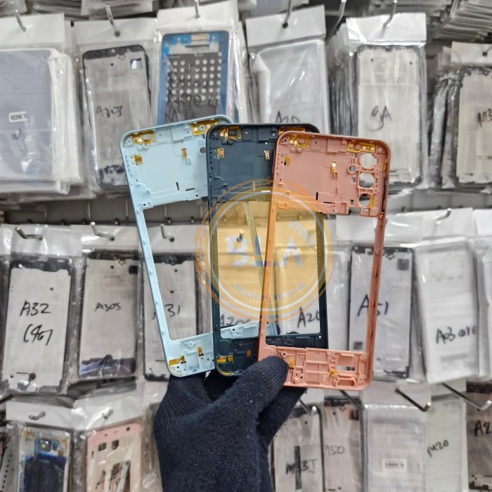 Tulang Tengah Bezel Samsung Galaxy M23 5G M236 - Rangka Bazel Tutup Mesin