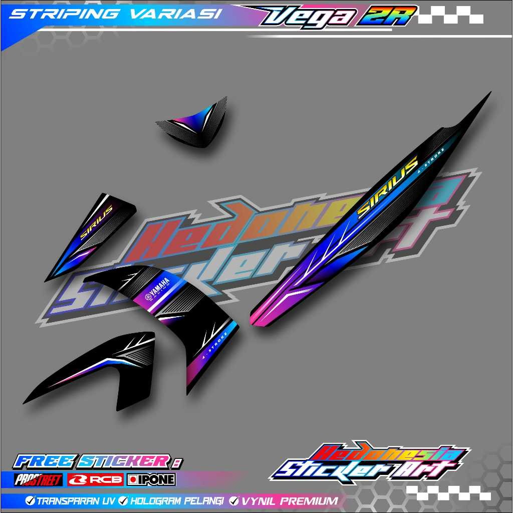 STRIPING VARIASI YAMAHA VEGA ZR SIRIUS / STICKER LIST VARIASI MOTOR VEGA ZR SIRIUS