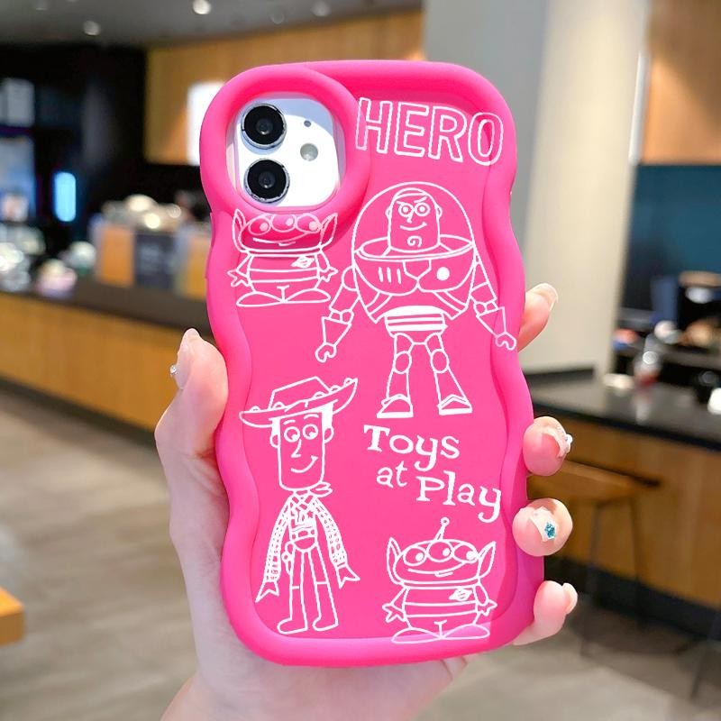 Case For Samsung A35 A50 A50s A51 4G 5G A52 4G 5G A52s 5G A54 5G A55 Casing Kartun Line Toy Story So