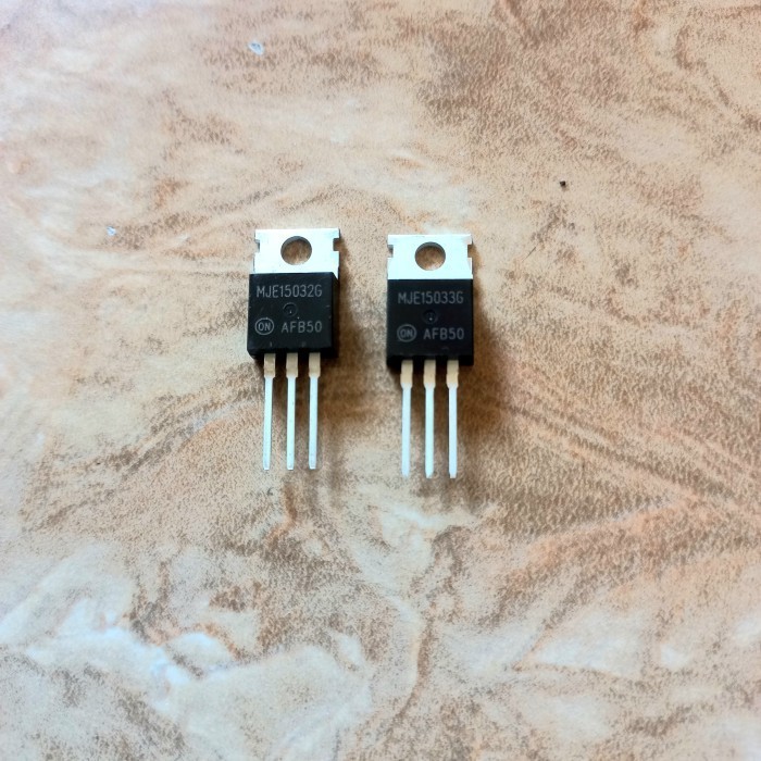 transistor mje15032 mje15033 original on semi tr mje 15032 15033 asli ori Fajar elektro 2