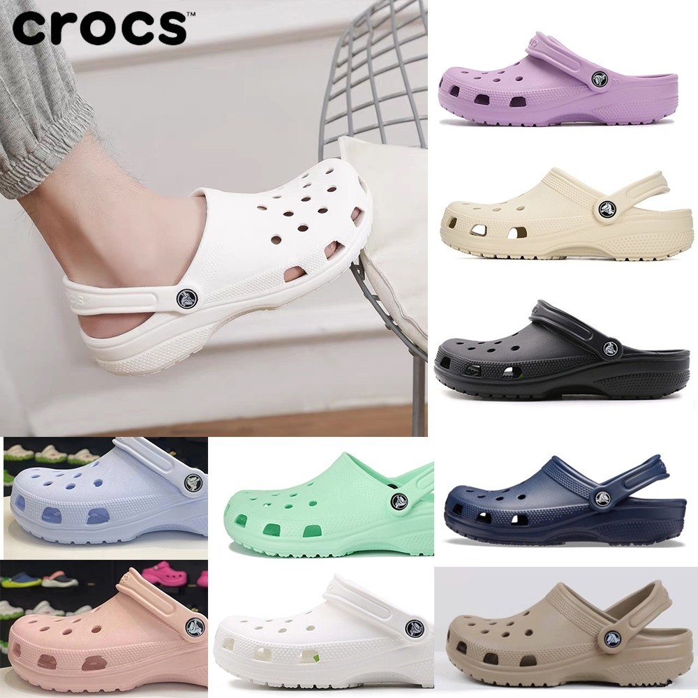 Crocs Classic Clog Sandal Crocs Clog Clasic Sendal Karet Anti Air  Pria Wanita