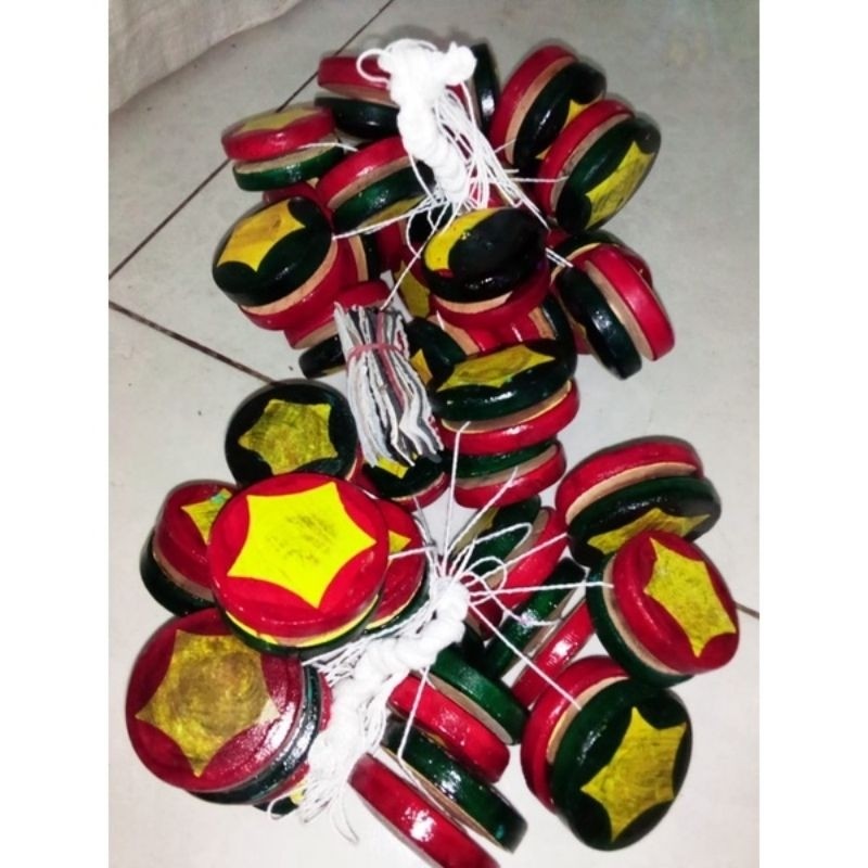 Mainan Anak Yoyo Kayu Murah / Mainan Yoyo anak / Mainan Yoyo Tradisional By Rumah Tas Fatimah