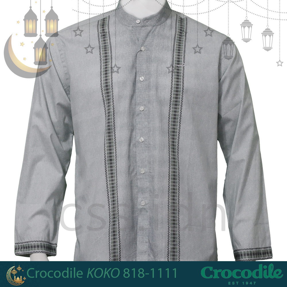 Kemeja KOKO Pria Lengan Panjang Crocodile 818-1111