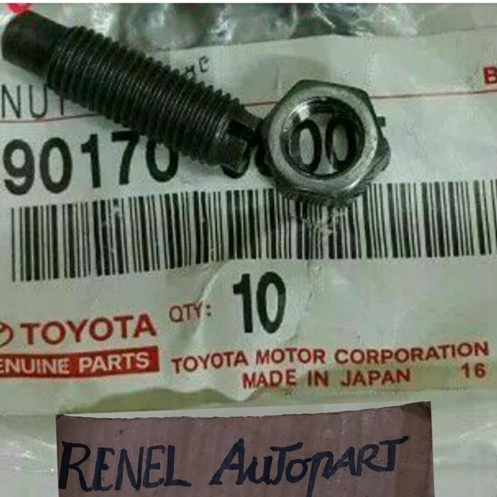 Part Baut Mur Setelan klep Kijang kotak Super kapsul 4K 5K 7K ORIGINAL