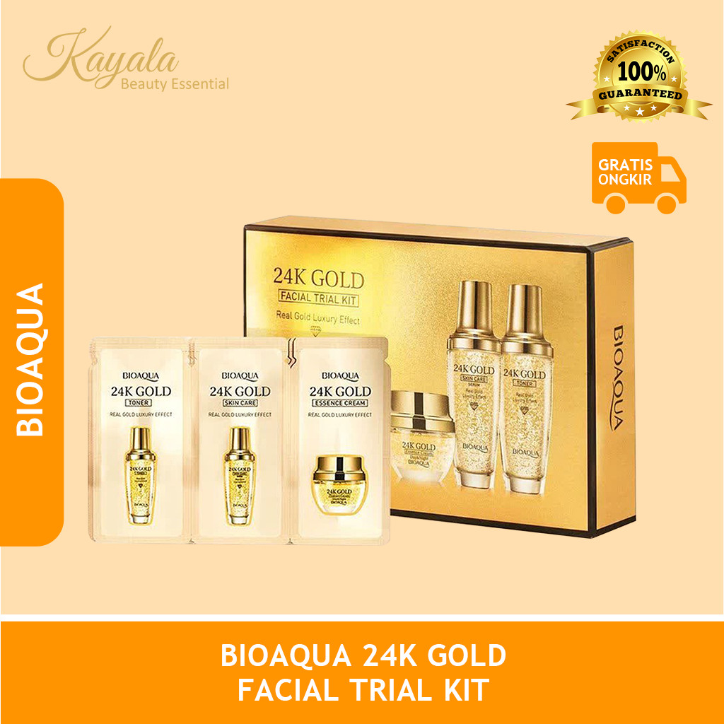 Bioaqua 24K Gold Facial Trial Kit