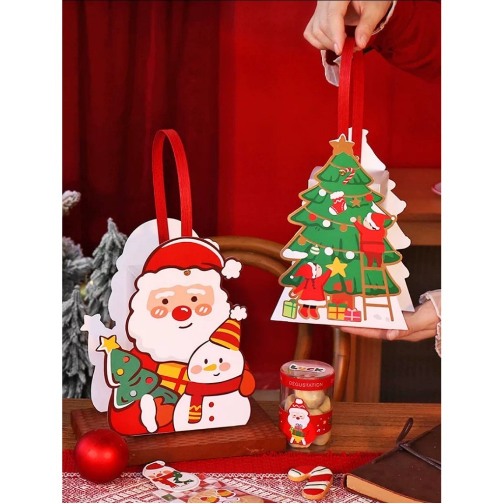 

pekanbaru / Christmas Hampers Box / Kotak Hampers Natal Mika Doff + Cover