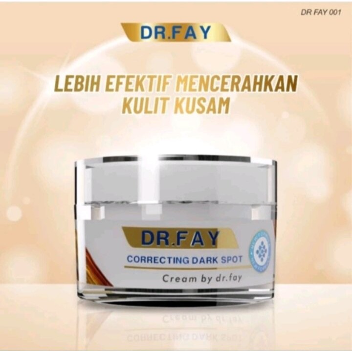 SALE DR FAY CREAM JERAWAT DAN FLEK HITAM BPOM