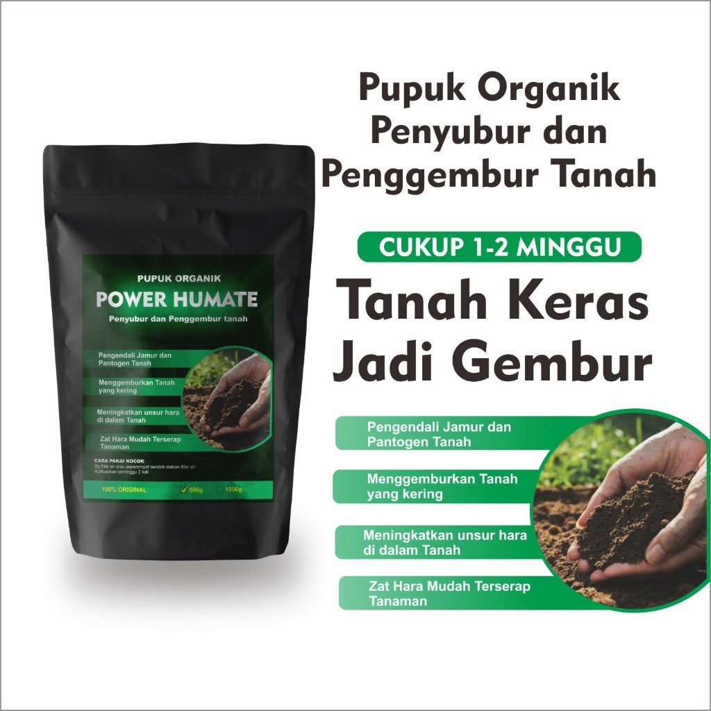 pupuk organik penyubur dan penggembur tanah 500