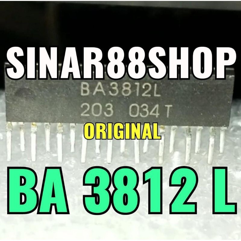 BA3812L ORIGINAL BA 3812L 3812 L 5-CHANNEL GRAPHIC EQUALIZER IC TR TRANSISTOR 5channel 5 channel