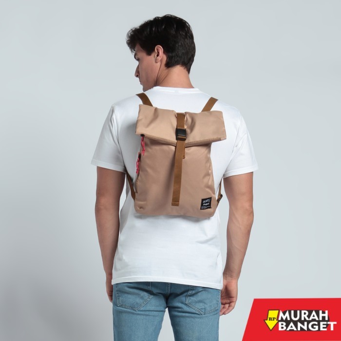 tas selempang wanita simple elegan Tas Ransel Pria Wanita Bisa Selempang Buat Kuliah Tas Laptop 14 i